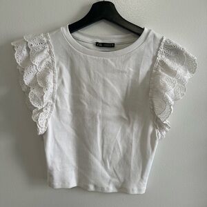 Zara White Top
